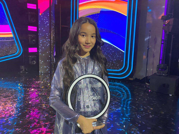 Юная исполнительница из Казахстана покорила "Детское Евровидение" 