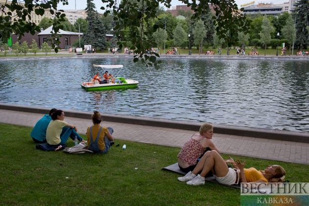 В среду москвичей ожидает рекордное тепло