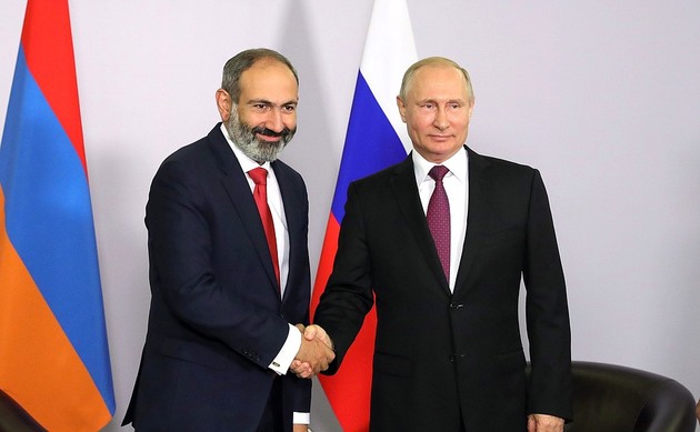 Пашинян поблагодарил Путина и отказался от переговоров с Азербайджаном