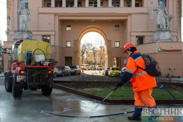 Тротуары Москвы в субботу будут мыть с шампунем