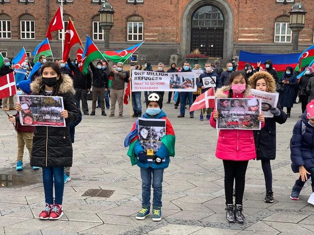 Азербайджанцы Дании призвали положить конец армянскому терроризму 