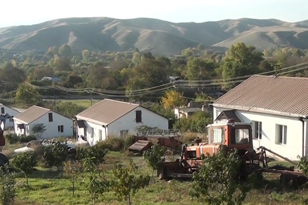 Минобороны Азербайджана показало освобожденное село Ханлыг (ВИДЕО)