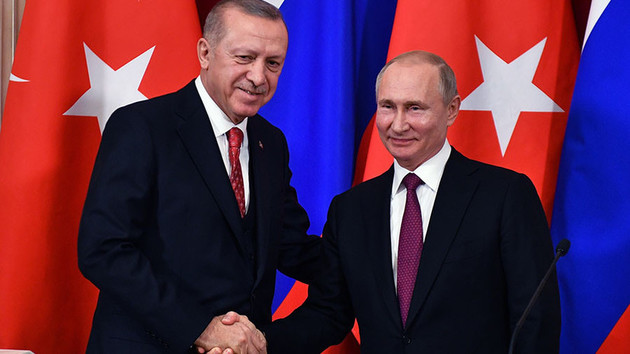 Путин и Эрдоган обсудили ситуацию в зоне нагорно-карабахского конфликта 