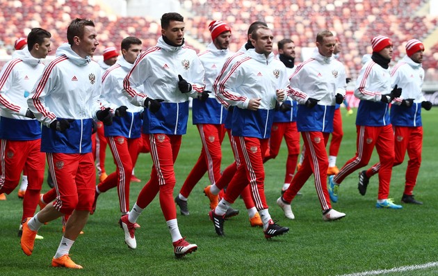 Сборная России по футболу начнет подготовку к чемпионату Европы 20 мая