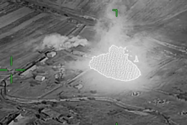 Армия Азербайджана уничтожила два склада боеприпасов Армении близ Ханкенди (ВИДЕО)