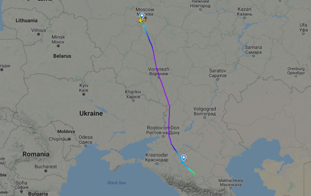 Самолет "Победы" не смог сесть в Ставрополе из-за тумана