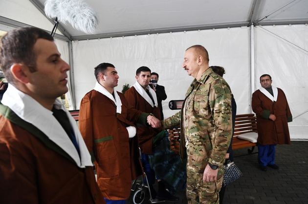 Ильхам Алиев: война в Карабахе закончена 