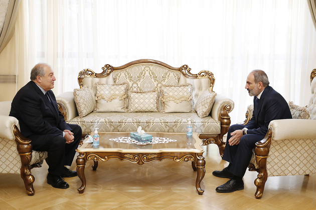Никол Пашинян найден - с ним встретился президент Армении
