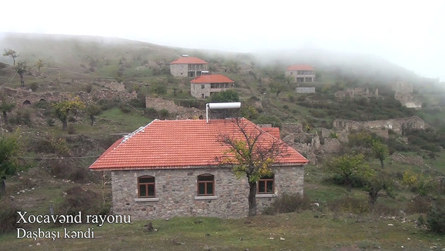 Минобороны Азербайджана показало освобожденное село Дашбаши Ходжавендского района (ВИДЕО)