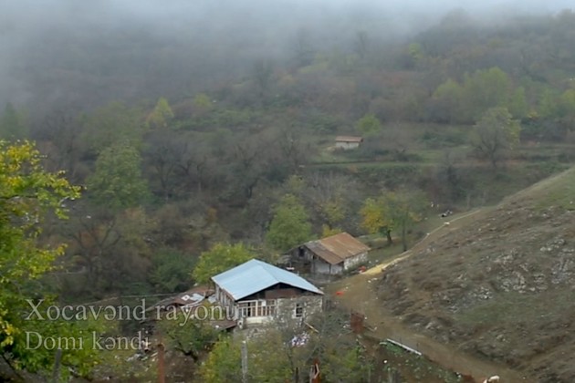 Вот как выглядит село Доми Ходжавендского района, освобожденное неделю назад (ВИДЕО)