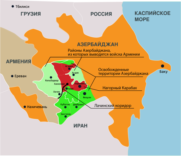 Произошло столкновение между российскими миротворцами и оккупантами Карабаха (ВИДЕО)