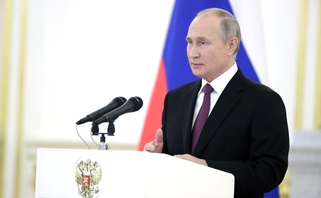 Путин заявил об энергичных усилиях России по нагорно-карабахскому урегулированию