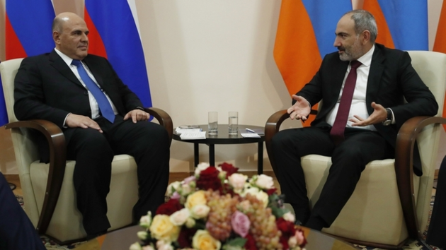 Кабмин Армении: Мишустин побеседовал по телефону с Пашиняном 
