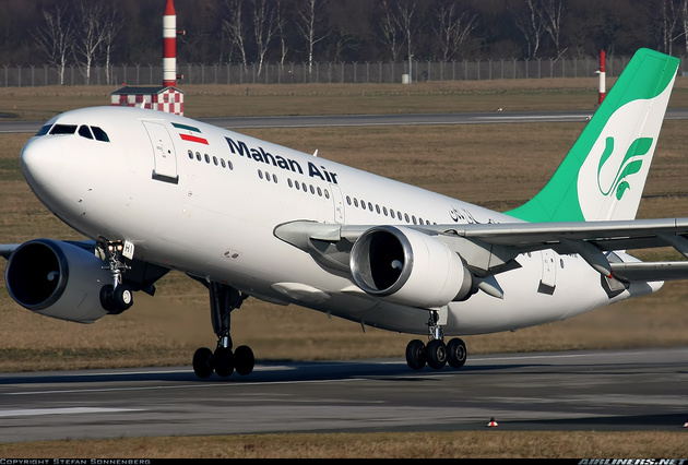 Иранская Mahan Airways еще на полгода останется без американских деталей 