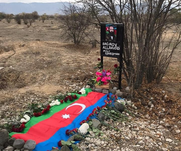 Закарян вспомнил, как армянские вандалы разрушили надгробие героя Азербайджана Аллахверди Багирова (ВИДЕО)