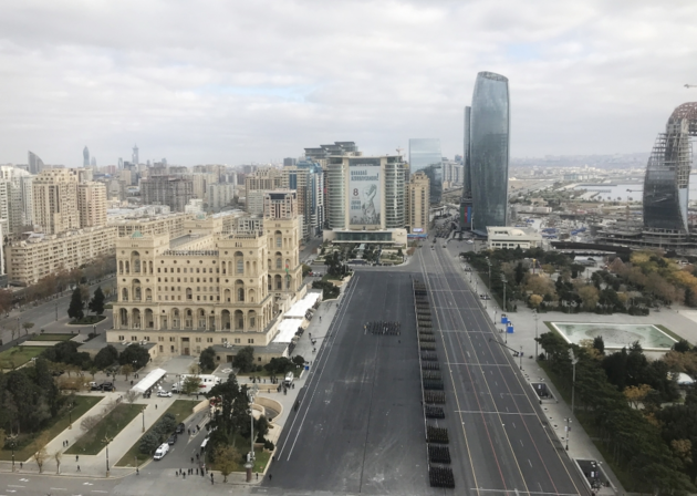 В Баку прошел Парад Победы (ВИДЕО)