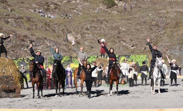 В Северной Осетии вновь открылся конный театр "Нарты"