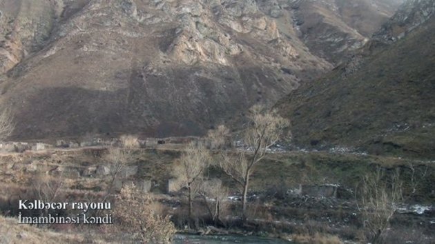 Вот как выглядит освобожденное село Имамбинаси Кельбаджарского района (ВИДЕО)