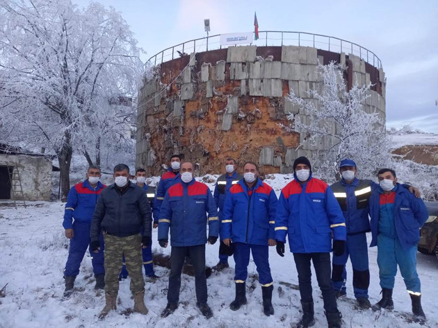 Шуша получила альтернативный источник воды (ФОТО)