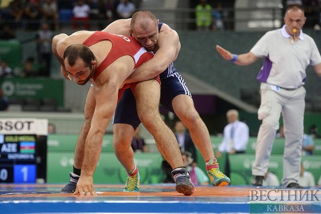 Борцы из Азербайджана завоевали 6 медалей на международном турнире в Киеве