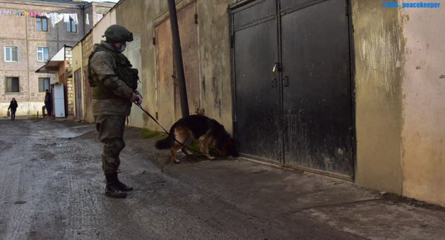 Российские саперы уничтожили в Карабахе 416 неразорвавшихся боеприпасов