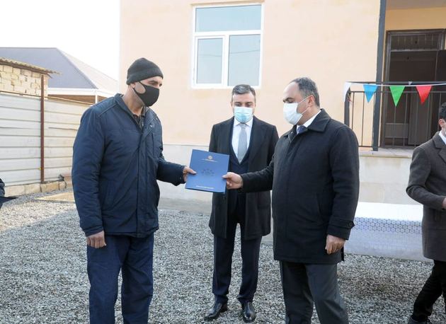 Почти 60 частных домов предоставлено семьям шехидов и инвалидам Карабахской войны в Азербайджане