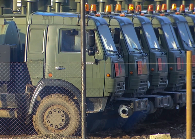 Российские миротворцы открыли полевой автотехнический комплекс под Ходжалы (ФОТО, ВИДЕО)