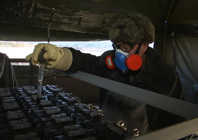 Российские миротворцы открыли полевой автотехнический комплекс под Ходжалы (ФОТО, ВИДЕО)