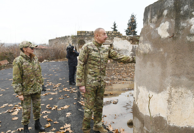 Ильхам Алиев и Мехрибан Алиева посетили освобожденные Зангиланский и Губадлинский районы (ФОТО, ВИДЕО)