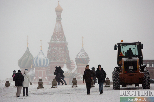 Москву атаковал циклон "Грета" (фоторепортаж)