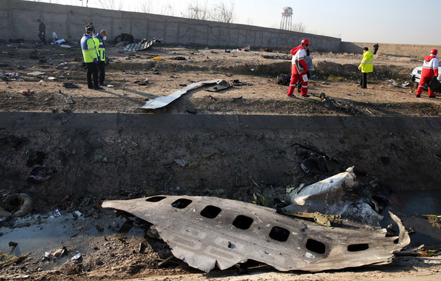 В Иране завершили расследование крушения украинского Boeing под Тегераном