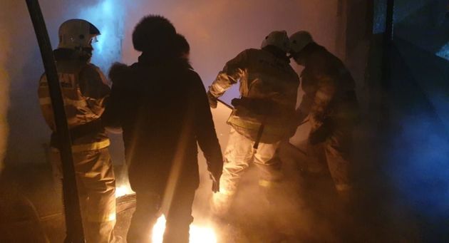 Казахстанские огнеборцы совершили новогоднее чудо