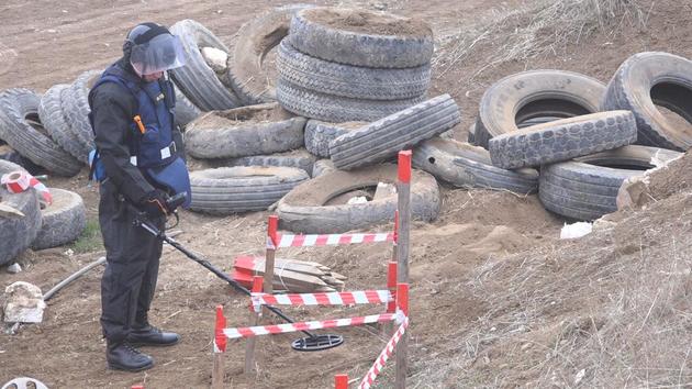 Азербайджанские и российские саперы приступили к разминированию освобожденных территорий (ФОТО, ВИДЕО)
