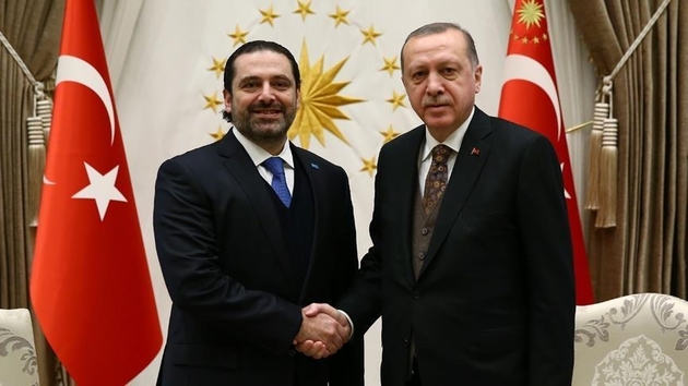 Президент Турции провел переговоры с премьером Ливана