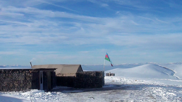 Вот как несут службу азербайджанские военные на высокогорных освобожденных территориториях (ВИДЕО)