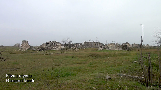 Вот что осталось от села Алескерли Физулинского района (ФОТО/ВИДЕО)