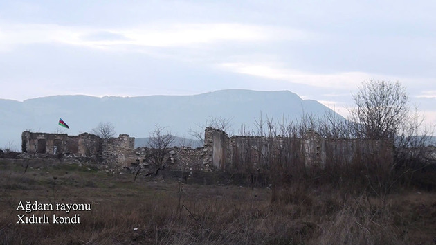 Вот что осталось от села Хыдырлы Агдамского района (ФОТО/ВИДЕО)