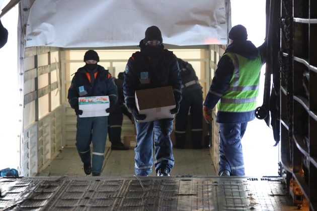 Россия направила еще одну группу пиротехников МЧС в освобожденный Агдамский район