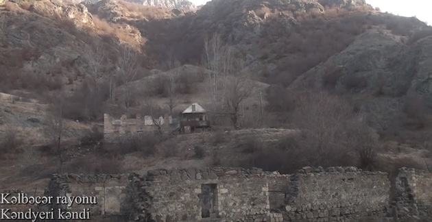 Вот как выглядит село Кендйери Кельбаджарского района (ВИДЕО)