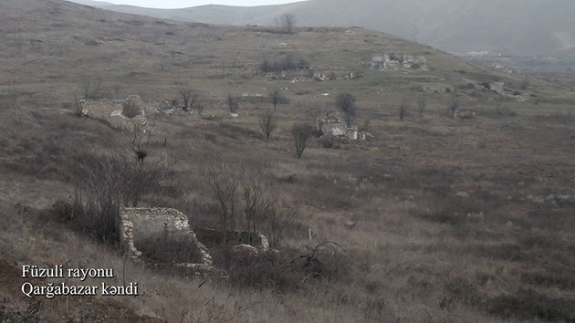 Вот как выглядит освобожденное село Гаргабазар Физулинского района (ФОТО/ВИДЕО)