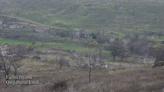 Вот как выглядит освобожденное село Гаргабазар Физулинского района (ФОТО/ВИДЕО)