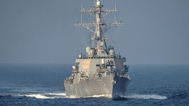 Моряки ВМС США снова испытывают на прочность Черноморский флот России