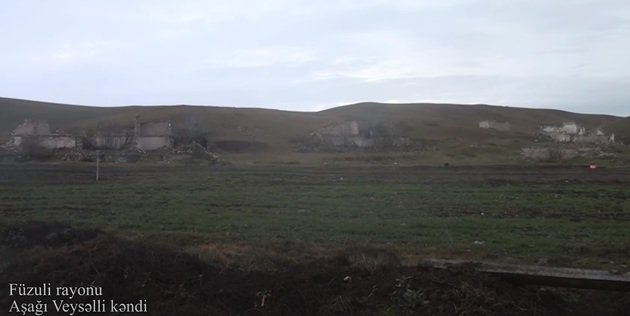 Вот как выглядит село Ашагы Вейселли Физулинского района (ВИДЕО)