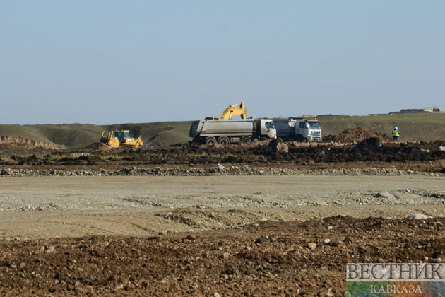 Как строится первый легальный аэропорт Карабаха (ФОТО)
