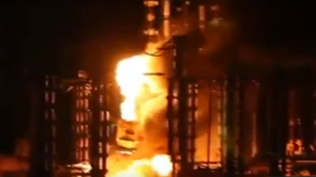 На Запорожской ТЭС прогремел взрыв, обесточивший украинский Энергодар (ВИДЕО)