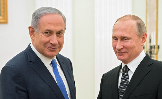 Ближний Восток стал темой беседы Путина и Нетаньяху