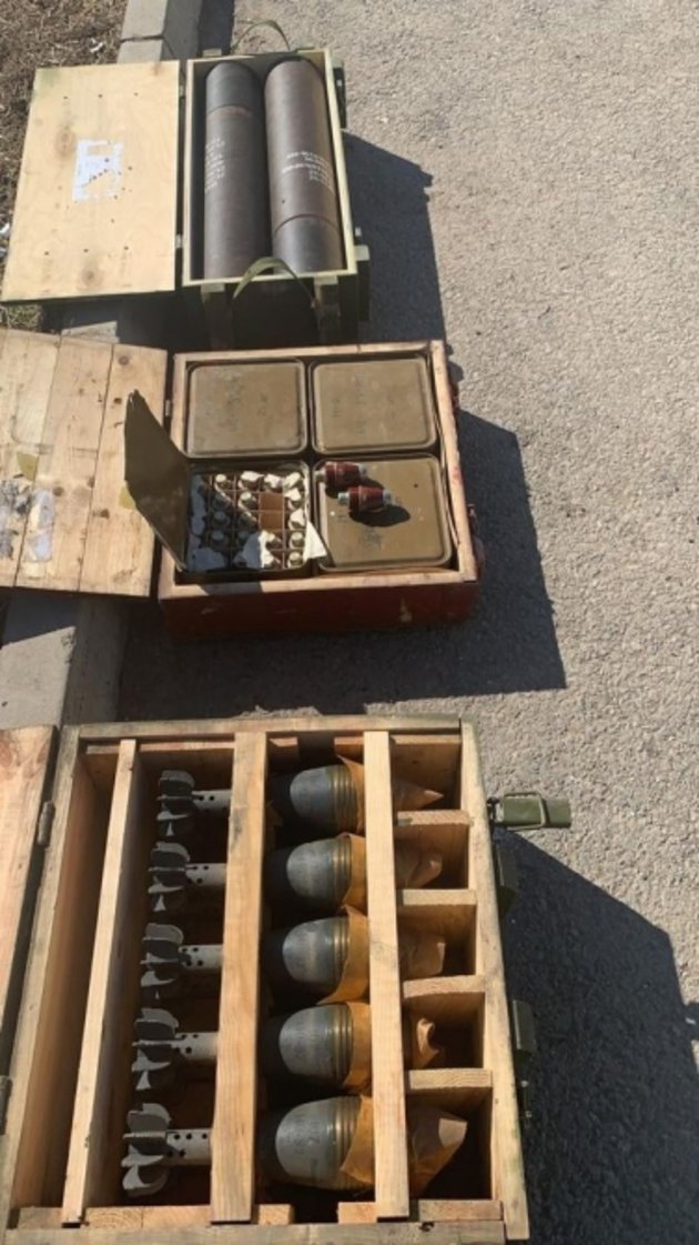 Азербайджанские полицейские нашли оружие и боеприпасы, оставленные оккупантами в Зангилане и Агдаме (ФОТО/ВИДЕО)