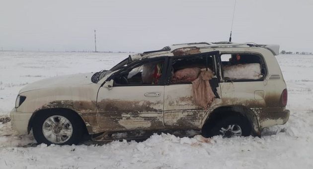 Рыбаков-нелегалов выдала автоавария в Казахстане