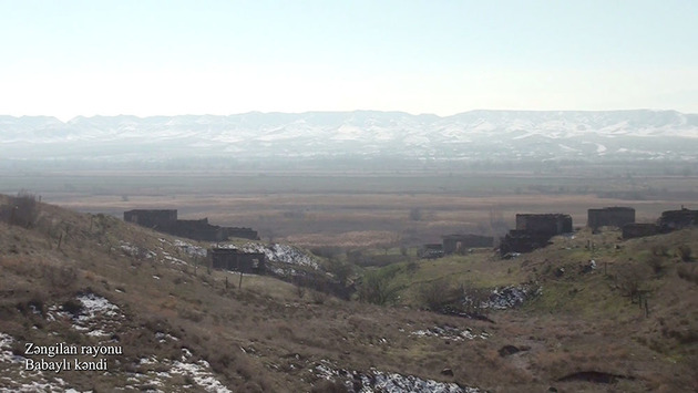 Вот как сегодня выглядит село Бабайлы Зангиланского района Азербайджана (ВИДЕО)