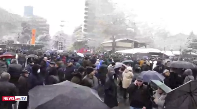 Очередное шествие протеста стартовало в Ереване